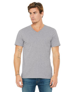 Bella+Canvas 3005 - T-shirt unisexe en jersey à manches courtes et col en V
