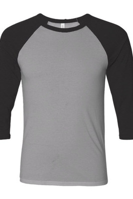Bella+Canvas 3200 - Unisex 3/4-Sleeve Baseball T-Shirt
