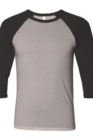 Bella+Canvas 3200 - Unisex 3/4-Sleeve Baseball T-Shirt