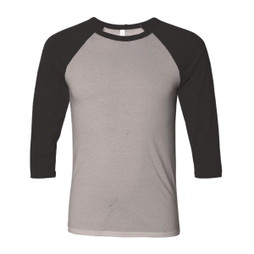 Bella+Canvas 3200 - Unisex 3/4-Sleeve Baseball T-Shirt