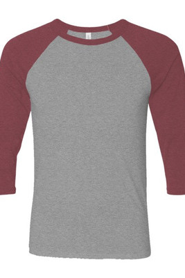 Bella+Canvas 3200 - Unisex 3/4-Sleeve Baseball T-Shirt