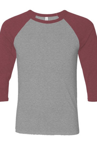 Bella+Canvas 3200 - Unisex 3/4-Sleeve Baseball T-Shirt