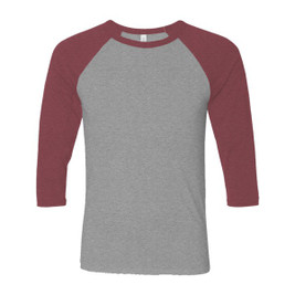 Bella+Canvas 3200 - Unisex 3/4-Sleeve Baseball T-Shirt