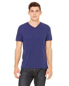Bella+Canvas 3415C - Unisex Triblend Short-Sleeve V-Neck T-Shirt