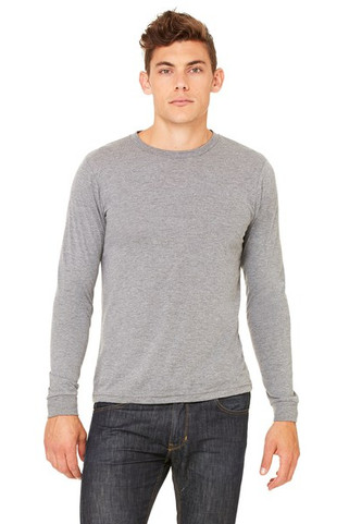 Bella+Canvas 3501 - Men’s Jersey Long-Sleeve T-Shirt