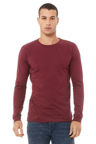 Bella+Canvas 3501 - Men’s Jersey Long-Sleeve T-Shirt