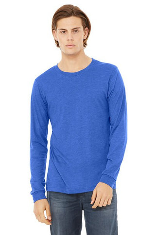 Bella+Canvas 3501 - Men’s Jersey Long-Sleeve T-Shirt