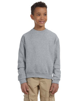Jerzees 562B - Youth 8 oz., 50/50 NuBlend® Fleece Crew