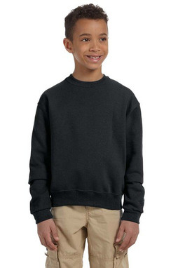 Jerzees 562B - Youth 8 oz., 50/50 NuBlend® Fleece Crew