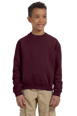 Jerzees 562B - Youth 8 oz., 50/50 NuBlend® Fleece Crew