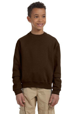 Jerzees 562B - Youth 8 oz., 50/50 NuBlend® Fleece Crew