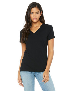 Bella+Canvas 6405 - T-shirt col en V à manches courtes Missy Jersey