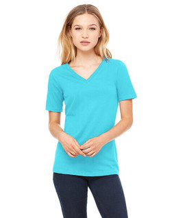 Bella+Canvas 6405 - T-shirt col en V à manches courtes Missy Jersey