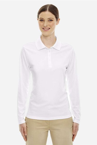 Core365 78192 - Pinnacle Core 365™ Ladies Performance Long Sleeve Pique Polos