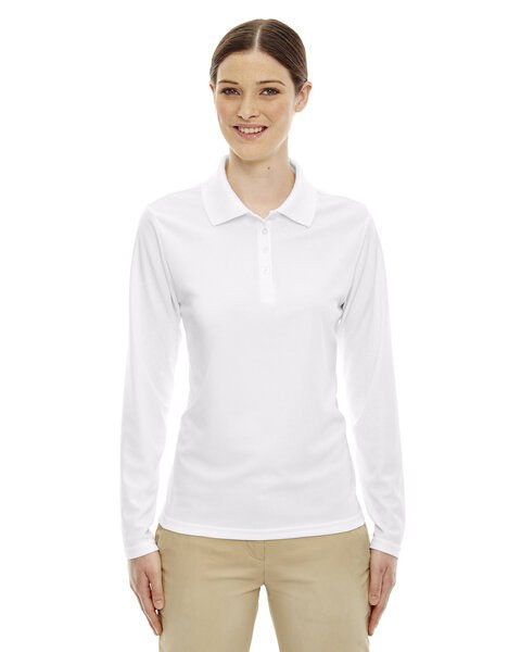 Core365 78192 - Pinnacle Core 365™ Ladies' Performance Long Sleeve Pique Polos