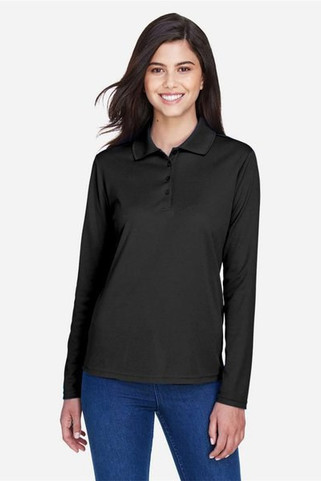 Core365 78192 - Pinnacle Core 365™ Ladies Performance Long Sleeve Pique Polos