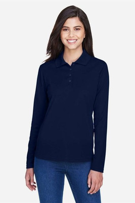 Core 365 78192 - Polo Performance Longue Manche Élégance Active