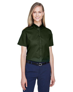 Core365 78194 - Optimum Core 365™ Ladies Short Sleeve Twill Shirts