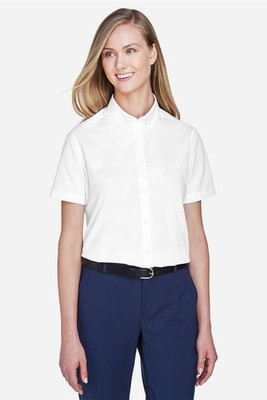 Core365 78194 - Optimum Core 365™ Ladies' Short Sleeve Twill Shirts