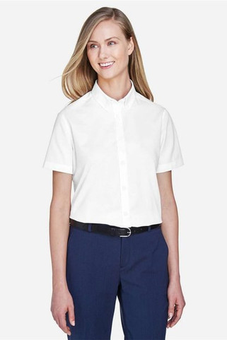 Core365 78194 - Optimum Core 365™ Ladies Short Sleeve Twill Shirts