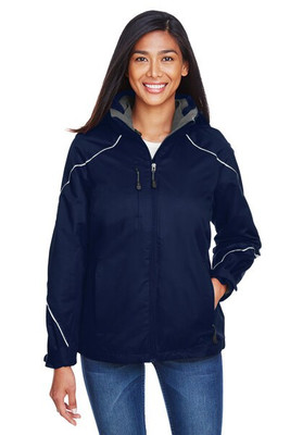 Ash City North End 78196 - ANGLE LADIES' 3-in-1 JACKET WITH BONDED FLEECE LINER