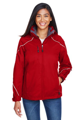 Ash City North End 78196 - ANGLE LADIES' 3-in-1 JACKET WITH BONDED FLEECE LINER