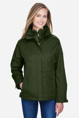 Core 365 78205 - Veste Région 3-en-1 avec doublure en polaire