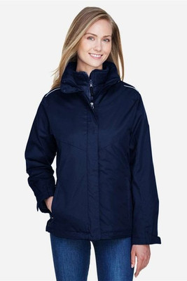 Core365 78205 - Region Ladies' 3-In-1 Jackets With Fleece Liner