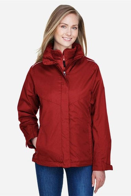 Core365 78205 - Region Ladies' 3-In-1 Jackets With Fleece Liner