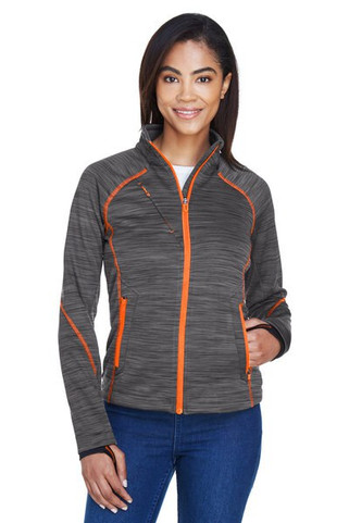 Ash City North End 78697 - Flux Ladies Melange Bonded Fleece Jackets