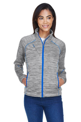 Ash City North End 78697 - Flux Ladies' Melange Bonded Fleece Jackets