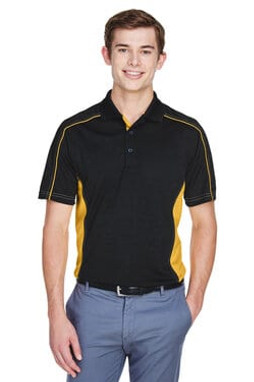 Ash City Extreme 85113T - Fuse Polos Mens Snag Protection Plus Color-Block Polos