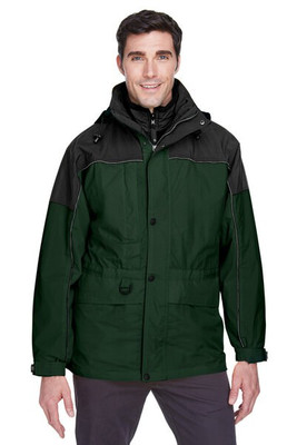 North End 88006 - Parka bicolore 3-In-1
