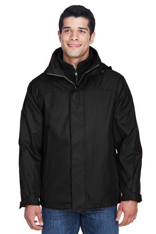 Ash City North End 88130 - Versatile Mens All-Weather 3-in-1 Jacket by Ash City