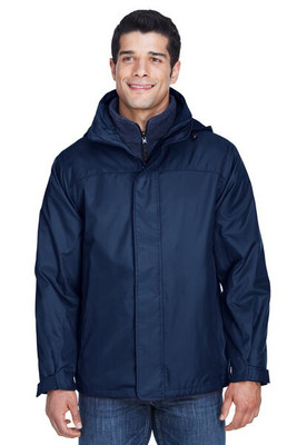 Ash City North End 88130 - Versatile Men's All-Weather 3-in-1 Jacket by Ash City