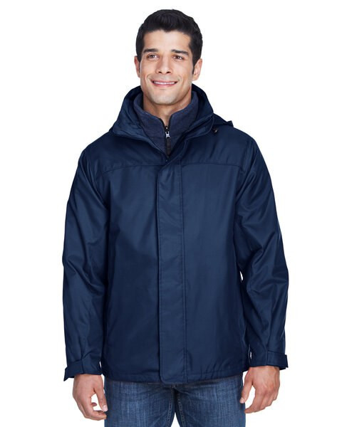 Ash City North End 88130 - Versatile Men's All-Weather 3-in-1 Jacket by Ash City