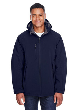Ash City North End 88159 - Glacier Mens Insulated Soft Shell Jacket With Detachable Hood
