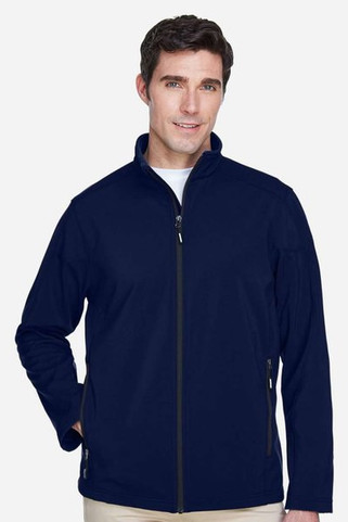 Core365 88184 - Cruise Tm Mens 2-Layer Fleece Bonded Soft Shell Jacket