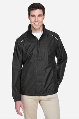 Core365 88185 - Climate Tm Men's Seam-Sealed Lightweight Variegated Ripstop Jacket