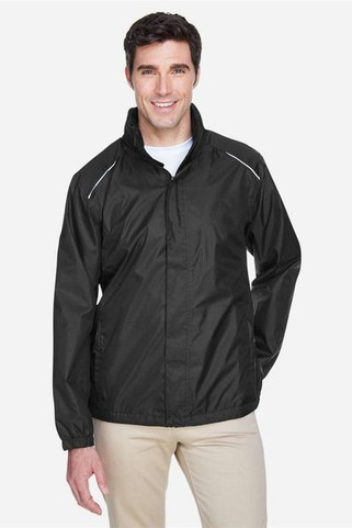 Core365 88185 - Climate Tm Mens Seam-Sealed Lightweight Variegated Ripstop Jacket