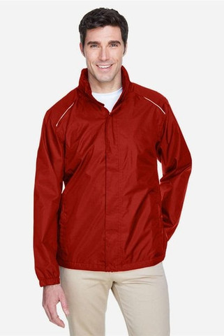 Core365 88185 - Climate Tm Mens Seam-Sealed Lightweight Variegated Ripstop Jacket