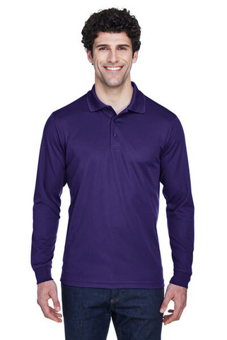 Core365 88192 - Pinnacle Core 365™ Mens Performance Long Sleeve Pique Polos