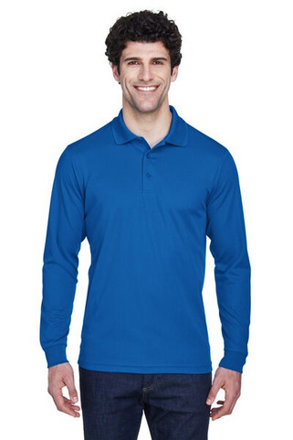 Core365 88192 - Pinnacle Core 365™ Mens Performance Long Sleeve Pique Polos