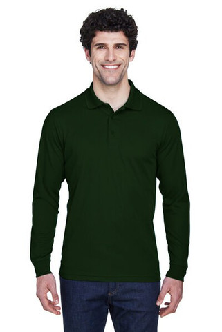 Core365 88192 - Pinnacle Core 365™ Mens Performance Long Sleeve Pique Polos