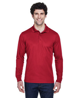 Core365 88192 - Pinnacle Core 365™ Men's Performance Long Sleeve Pique Polos