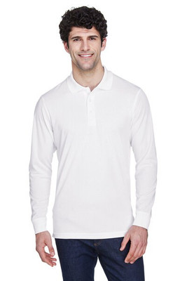 Core365 88192T - Pinnacle Core 365™ Men's Performance Long Sleeve Pique Polos