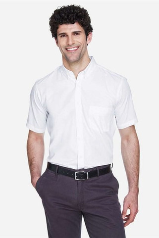 Core365 88194 - Optimum Core 365™ Mens Short Sleeve Twill Shirts