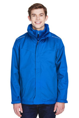 Core365 88205 - Region Men's 3-In-1 Jackets With Fleece Liner
