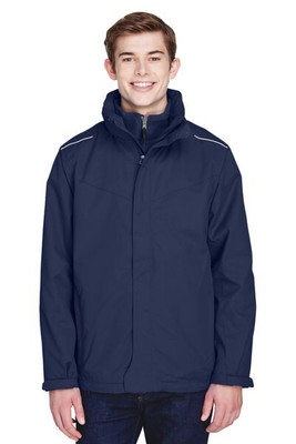 Core365 88205 - Region Men's 3-In-1 Jackets With Fleece Liner