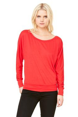 Bella+Canvas 8850 - Ladies Long-Sleeve Off Shoulder T-shirt